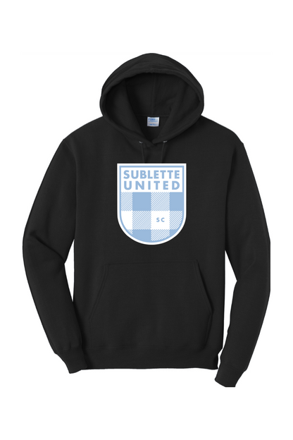 Sublette United Port & Company Core Fleece Pullover Hooded Sweatshirt