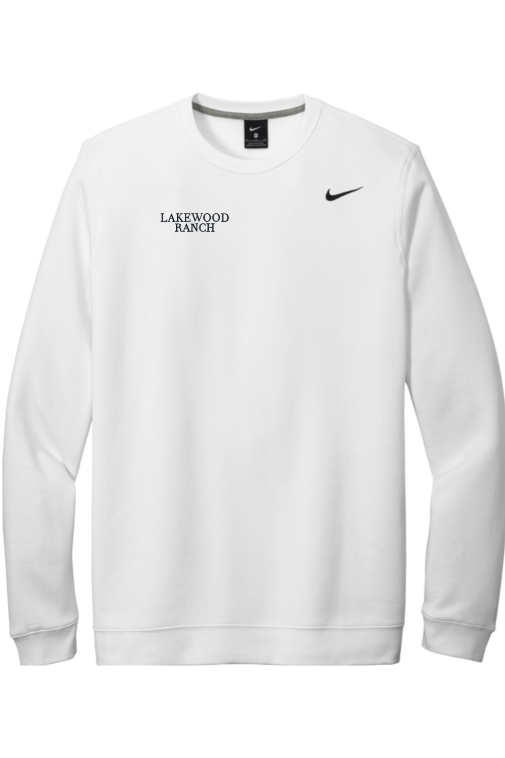 Lakewood Ranch Embroidered Nike Club Fleece Crew