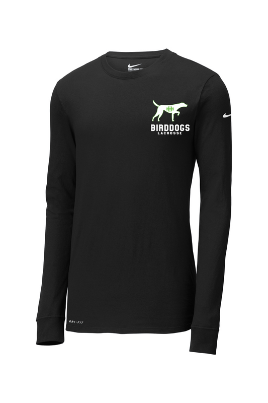 HHH Birddogs Nike Dri-FIT Cotton/Poly Long Sleeve Tee