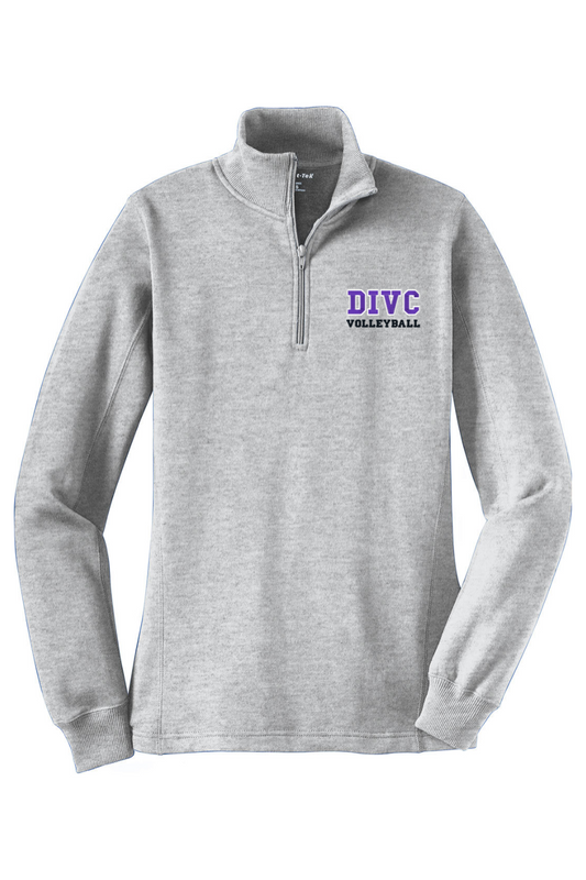 Dynamic Impact Volleyball Club Adult Women's Embroidered Quarter-Zip Pullover