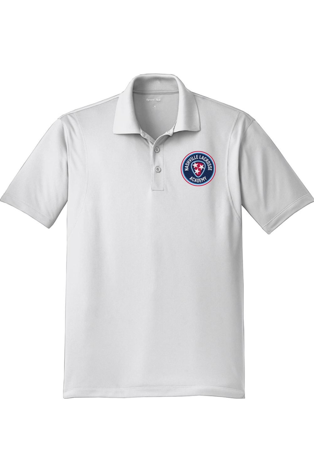 Nashville Lacrosse Adult Embroidered Athletic Polo