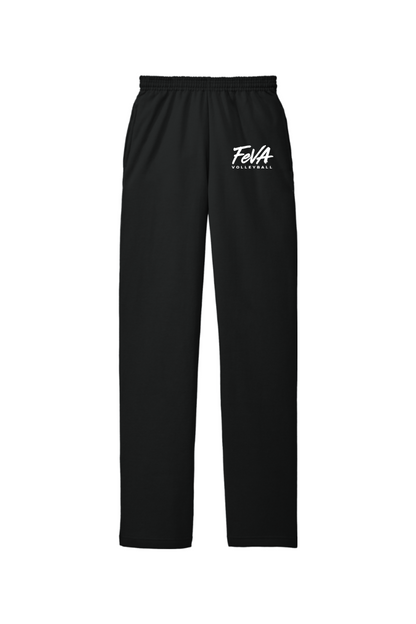 Features Volleyball Port & Company Core Fleece Sweatpant with Pockets