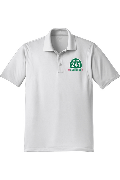 California Lacrosse Adult Embroidered Athletic Polo
