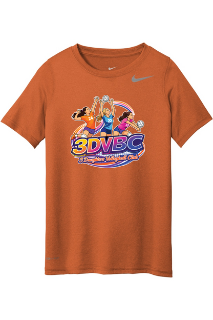 3DVBC Volleyball Nike Youth Team Legend Tee