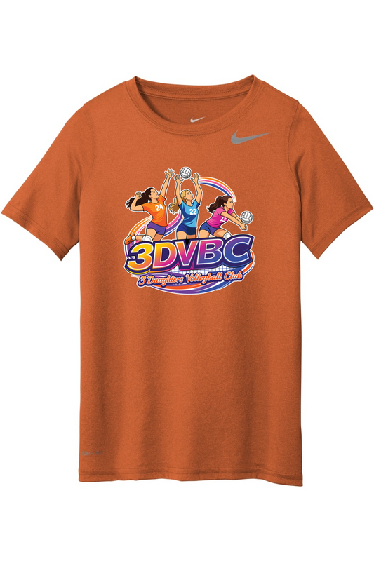 3DVBC Volleyball Nike Youth Team Legend Tee