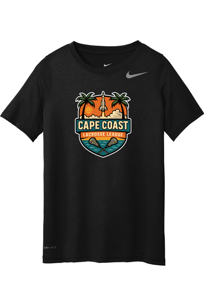 Cape Coast Lacrosse Nike Youth Team Legend Tee