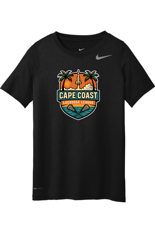 Cape Coast Lacrosse Nike Youth Team Legend Tee