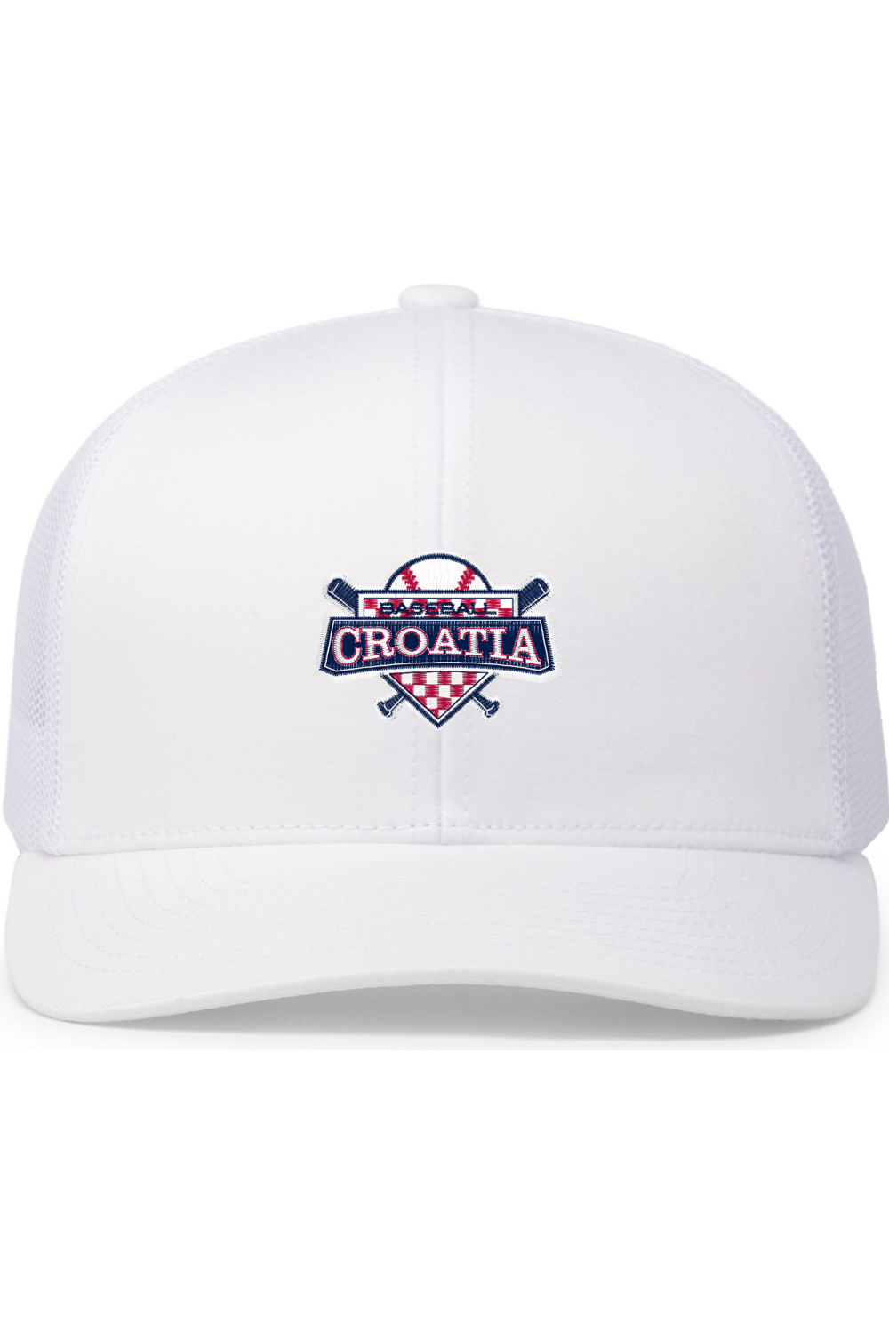 Croatia North Embroidered Trucker Hat