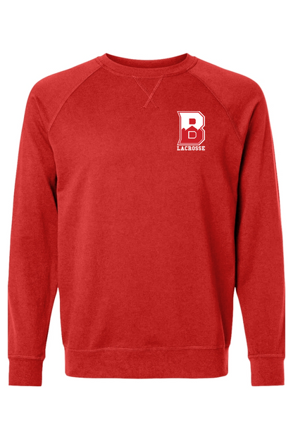 Bernards Lacrosse Adult Heavyweight Raglan Long Sleeve Signature Lacrosse
