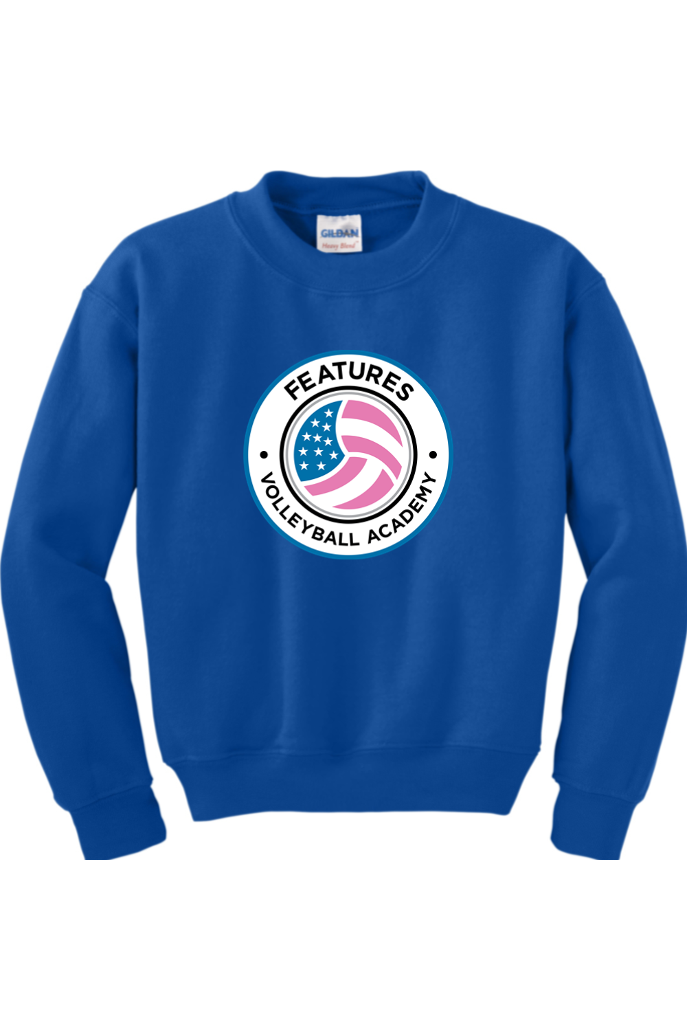 Features Volleyball Youth Sweatshirt
