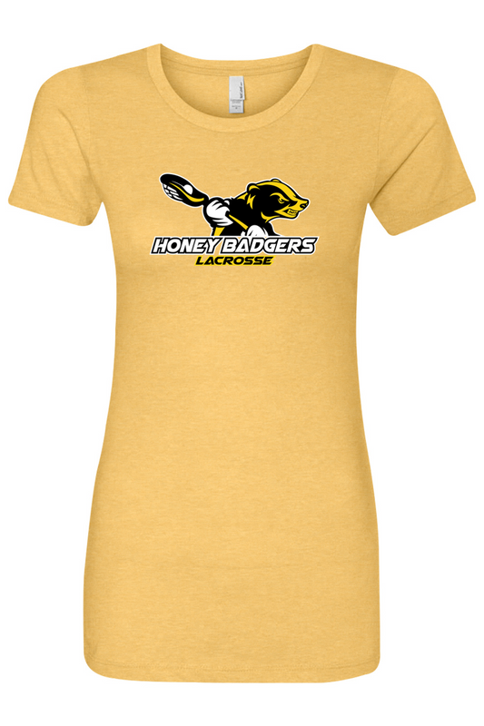Honey Badgers Lacrosse Adult Women's T-Shirt
