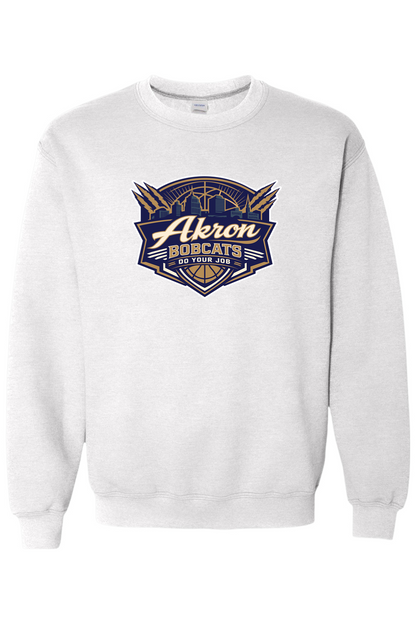 Arkron Bobcats Basketball Adult Heavyweight Sweatshirt