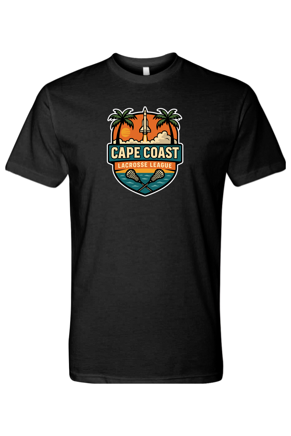 Cape Coast Lacrosse Adult Men's T-Shirt