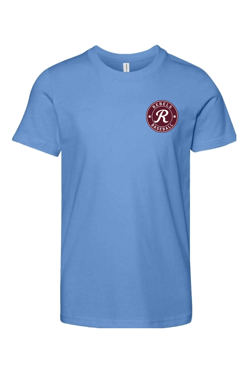 Rebels Travel Baseball Youth Lifestyle T-Shirt
