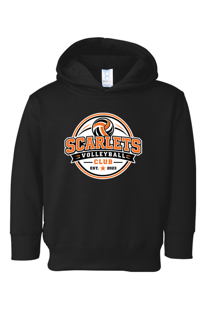 Scarlets Volleyball Toddler Fleece Hoodie
