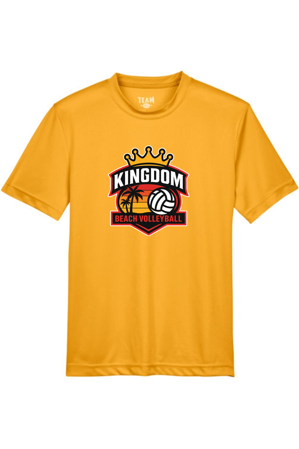 Kingdom Beach Volleyball Youth Athletic T-Shirt