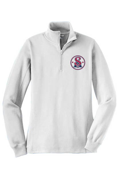 Southern Aces Volleyball Adult Women's Embroidered Quarter-Zip Pullover