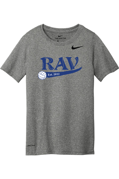 Rome Area Volleyball Nike Youth Team Legend Tee