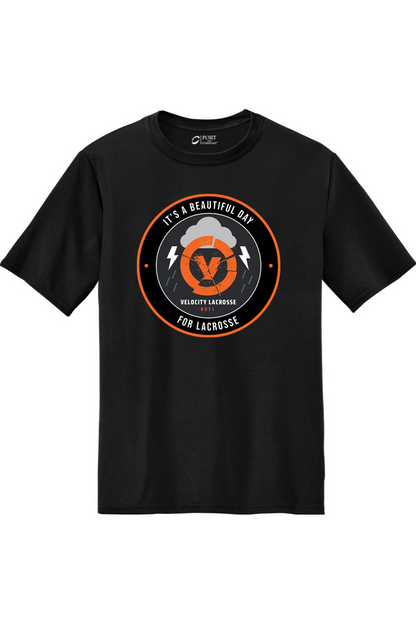 Velocity Lacrosse Port & Company Performance Tee