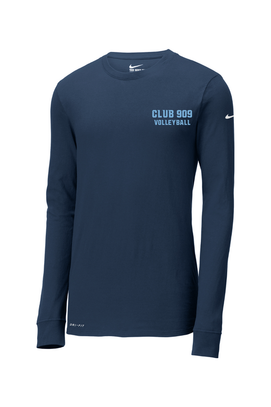 Risen Beach Volleyball Nike Dri-FIT Cotton/Poly Long Sleeve Tee