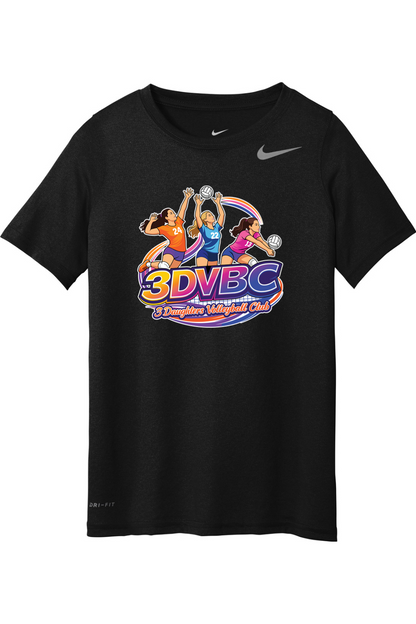 3DVBC Volleyball Nike Youth Team Legend Tee