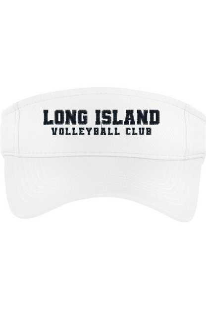 Long Island Volleyball Embroidered Visor