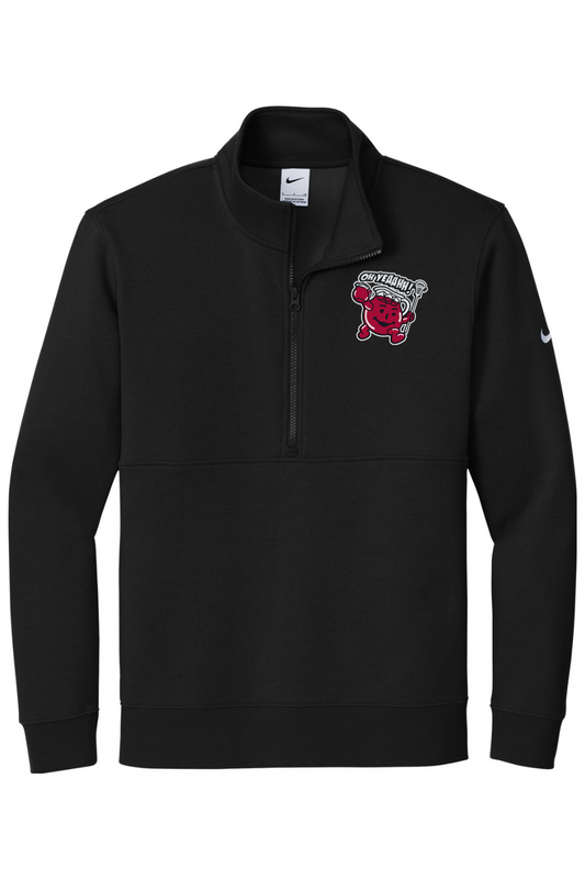 Oh Yeah LC Embroidered Nike Club Fleece Sleeve Swoosh 1/2-Zip