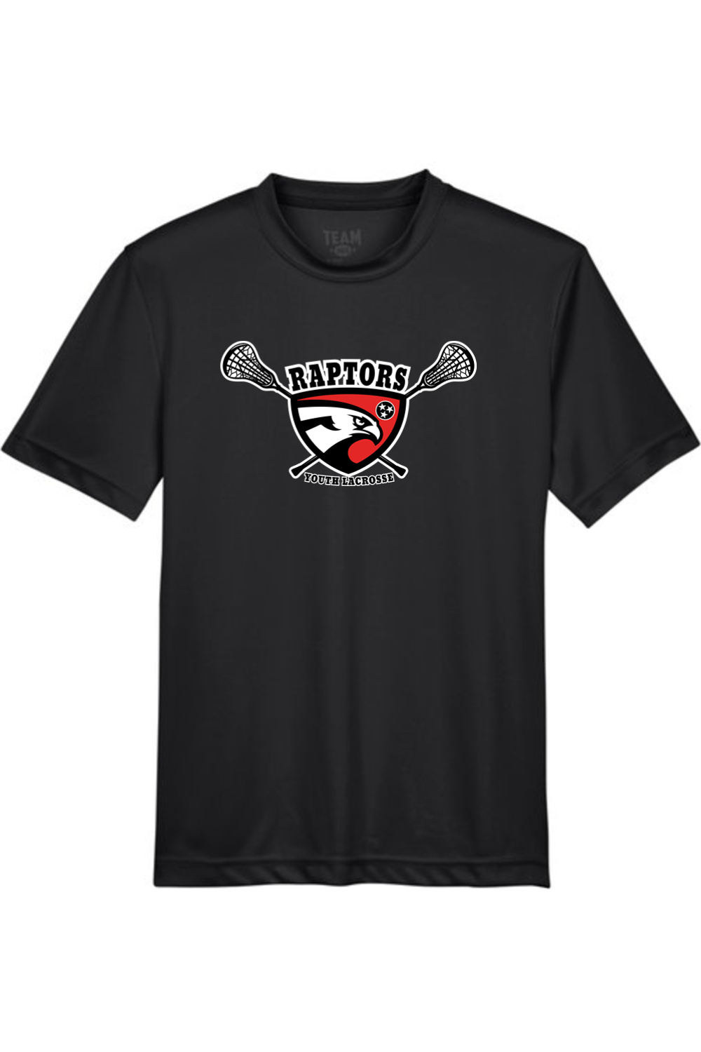 Raptors Lacrosse Youth Athletic T-Shirt