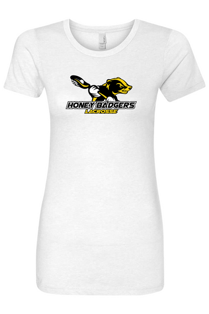 Honey Badgers Lacrosse Adult Women's T-Shirt