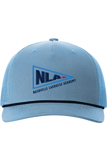 Nashville Lacrosse Academy Richardson Five-Panel Trucker with Rope Cap