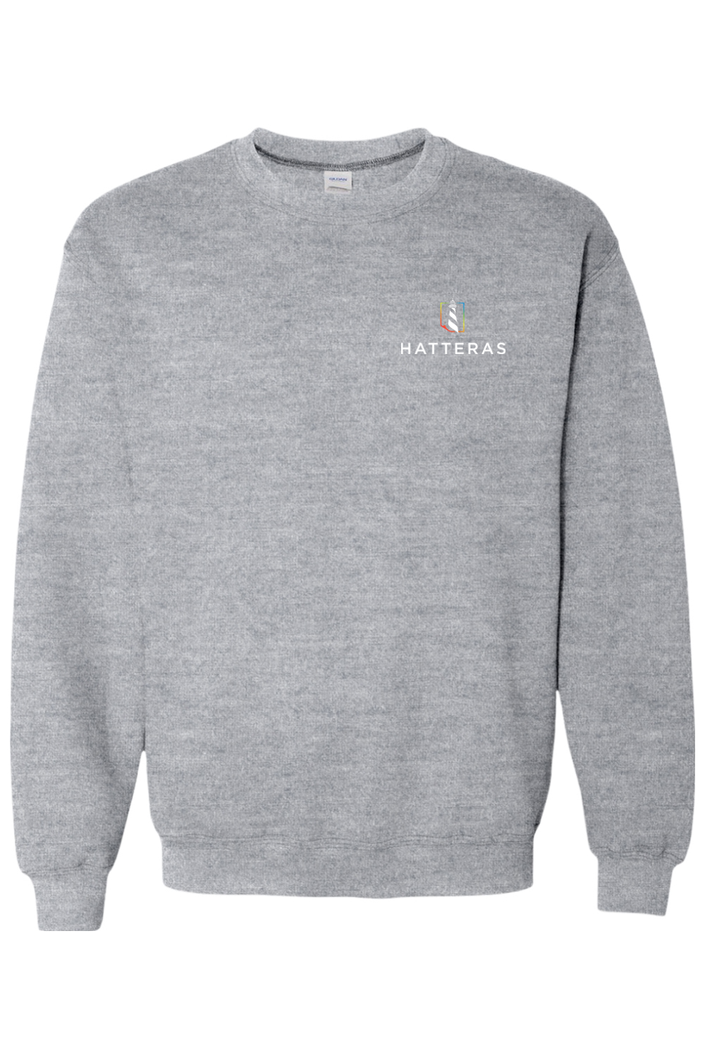 Sudadera con cuello redondo y mezcla pesada de Hatteras (a granel)
