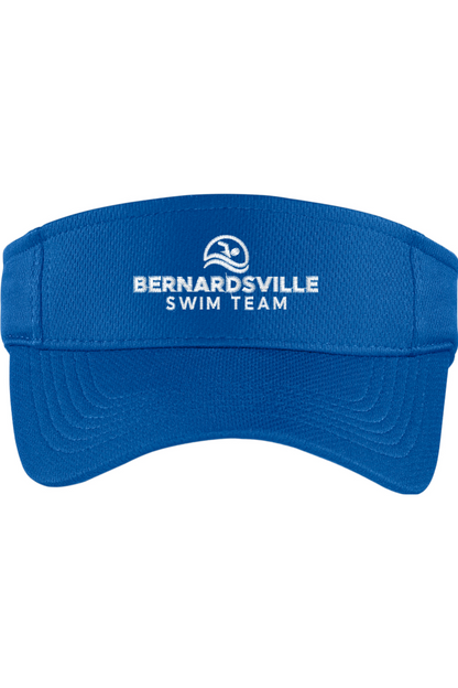Bernardsville Swimming Embroidered Visor
