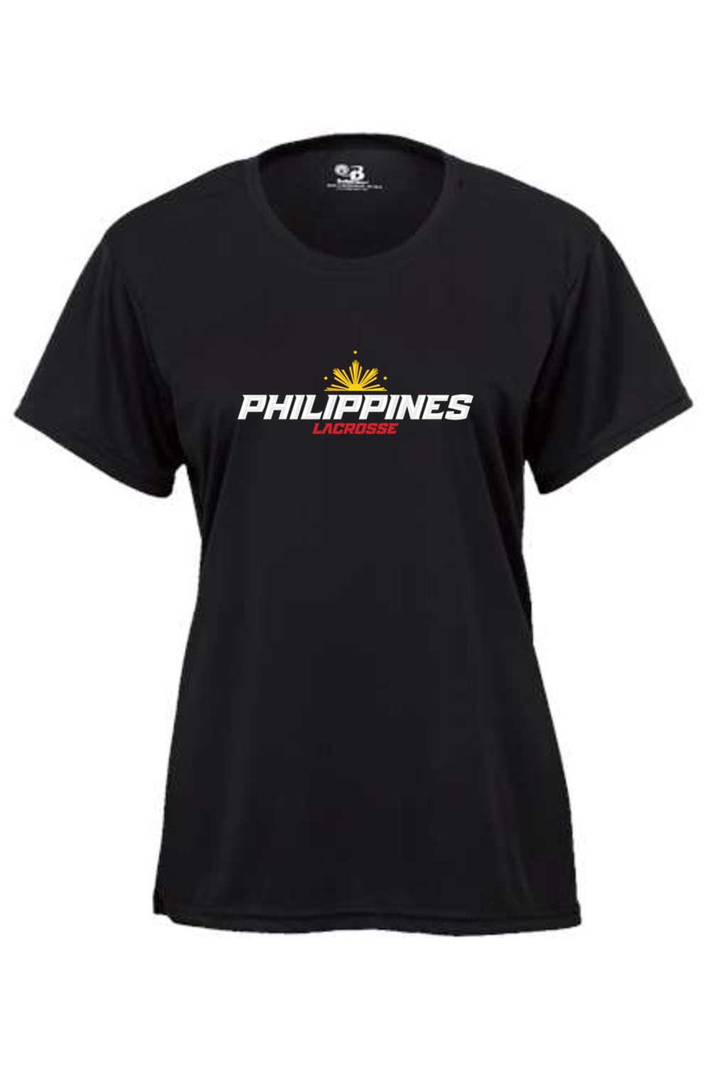 Philippines Lacrosse Youth Girl's Athletic T-Shirt