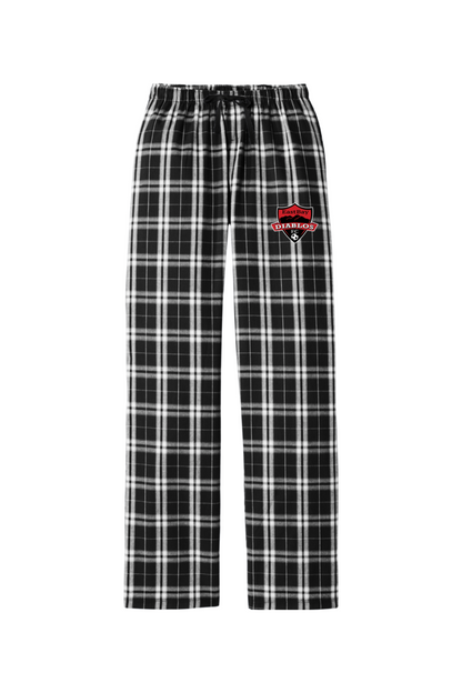 Diablos Futsal Adult Women's Flannel Plaid Pants