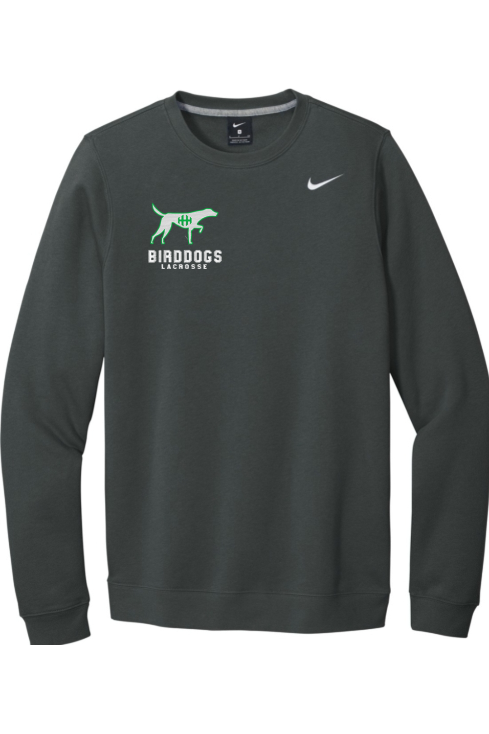 HHH Birddogs Embroidered Nike Club Fleece Crew
