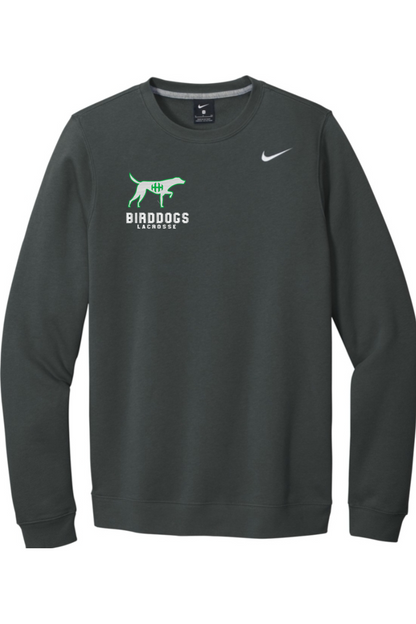HHH Birddogs Embroidered Nike Club Fleece Crew
