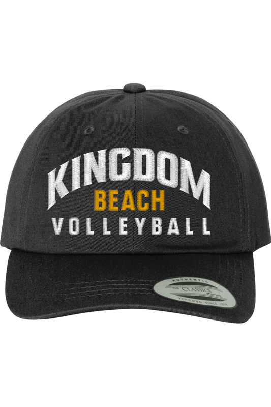 Kingdom Beach Volleyball Embroidered Dad Hat