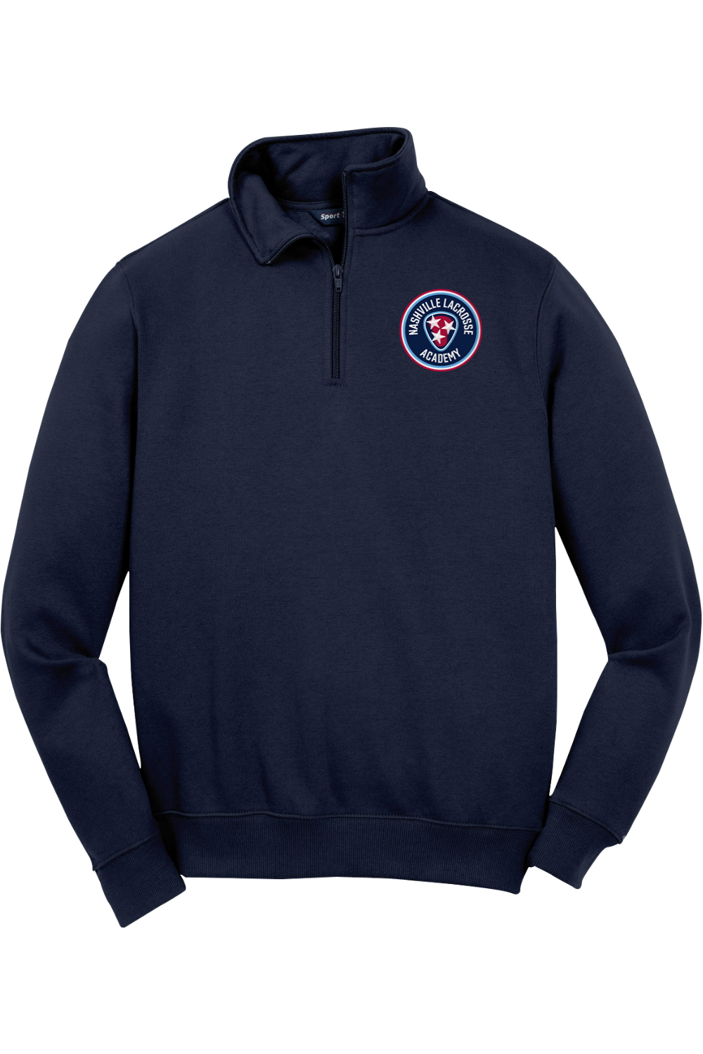 Nashville Lacrosse Adult Embroidered Quarter-Zip Pullover