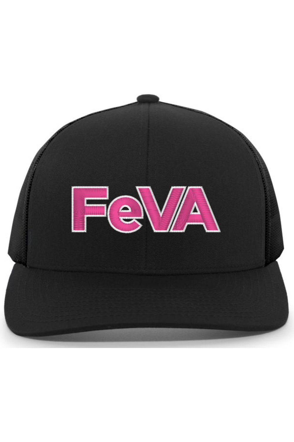 Features Volleyball Embroidered Trucker Hat