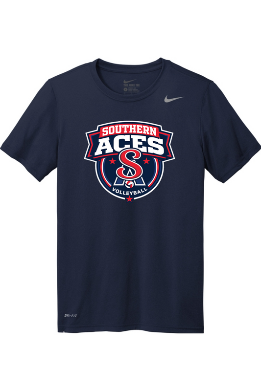Southern Aces Volleyball Nike Team rLegend Tee