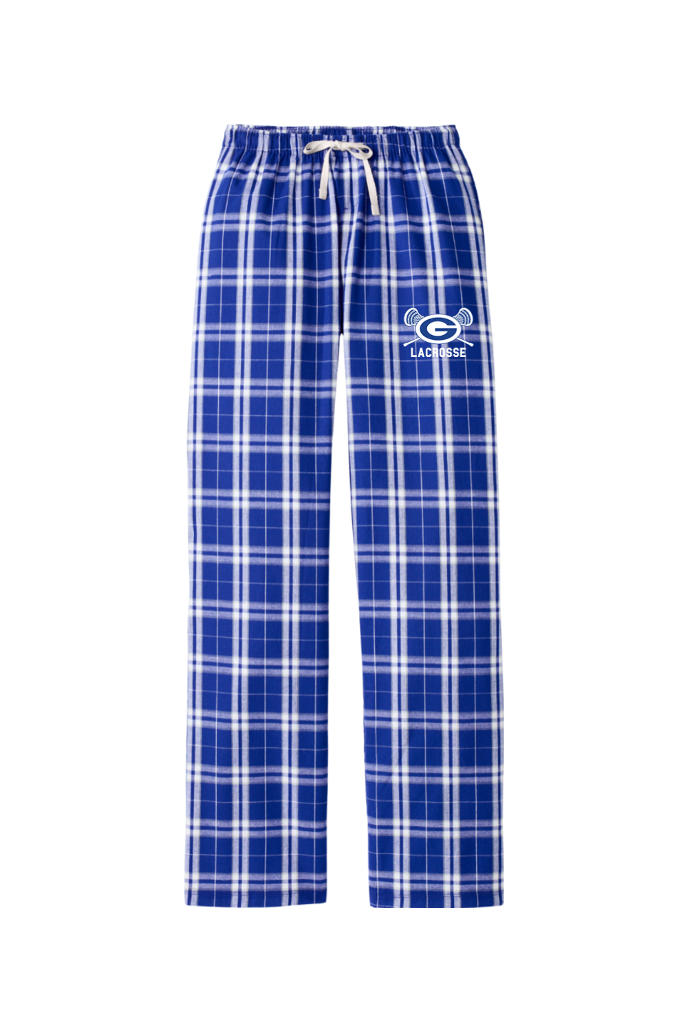 Georgetown Lacrosse Adult Women's Flannel Plaid Pants