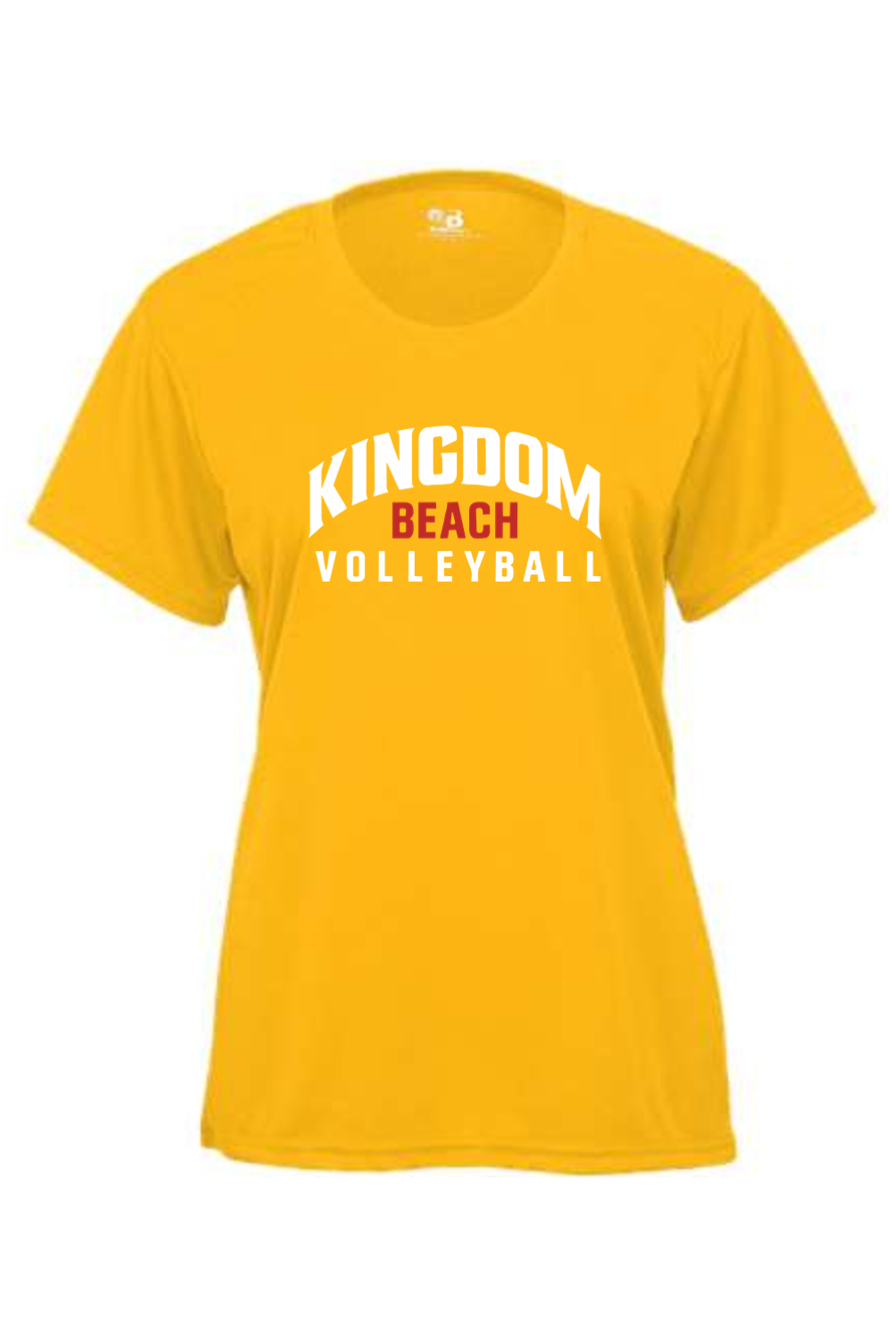 Kingdom Beach Volleyball Youth Girl's Athletic T-Shirt