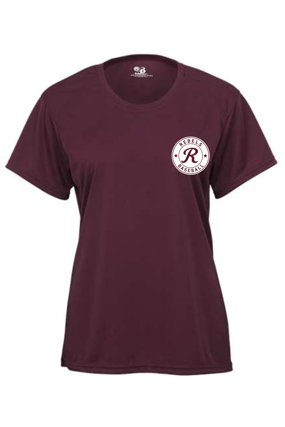 Rebels Travel Baseball Youth Girl's Athletic T-Shirt
