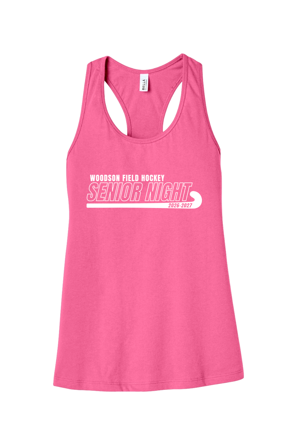 Woodson High School BELLA+CANVAS Women’s Jersey Racerback Tank