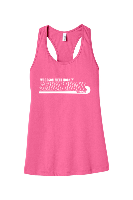 Woodson High School BELLA+CANVAS Women’s Jersey Racerback Tank