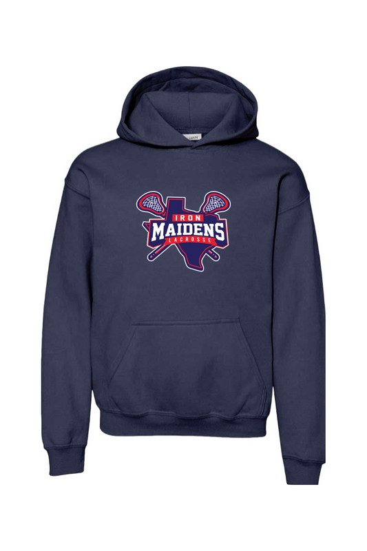 Iron Maidens Lacrosse Youth Hoodie