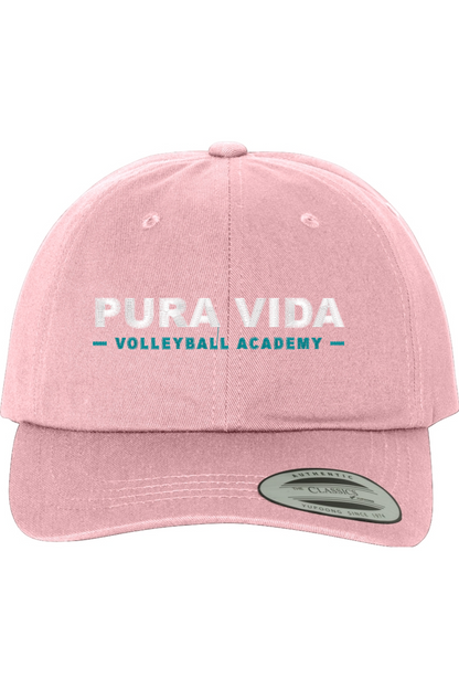 Pura Vida Volleyball Embroidered Dad Hat