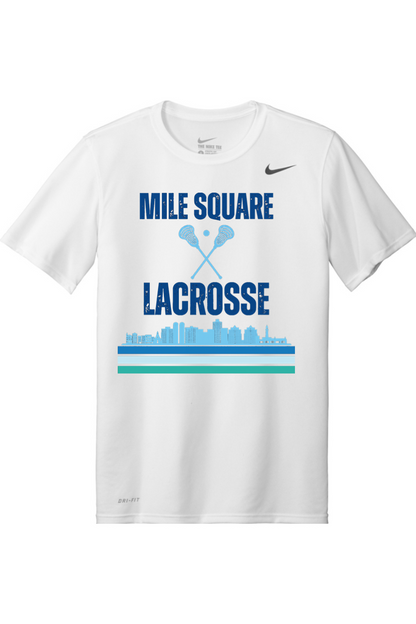 Mile Square Lacrosse Nike Team rLegend Tee