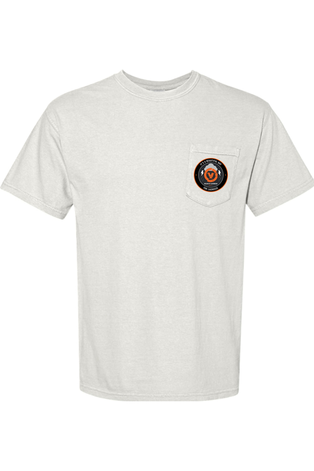Velocity Lacrosse Comfort Colors Ringspun Short Sleeve Pocket Shirt