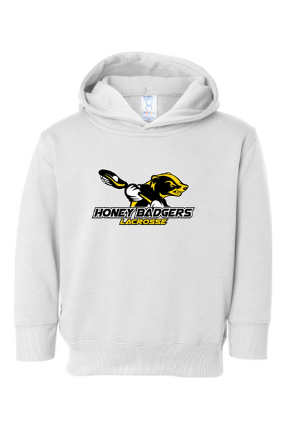 Honey Badgers Lacrosse Toddler Fleece Hoodie